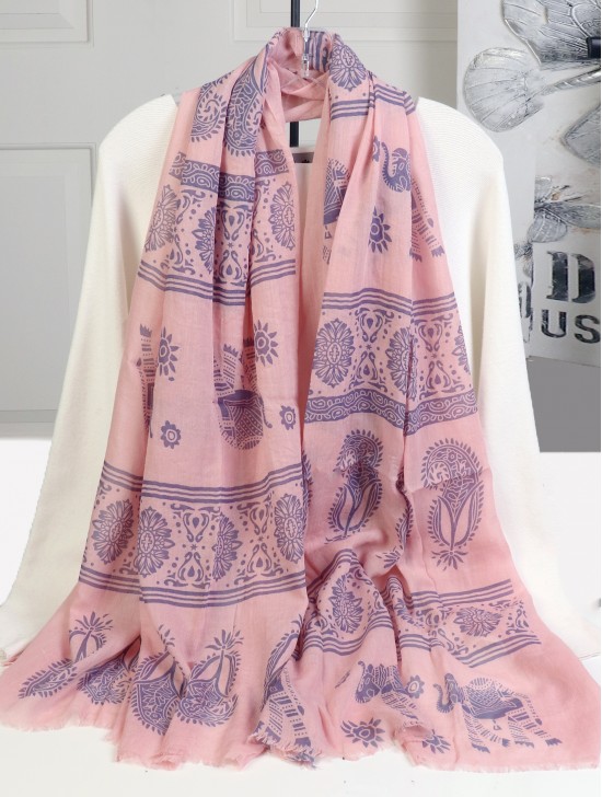 Paisley & Elephant Boho Scarf